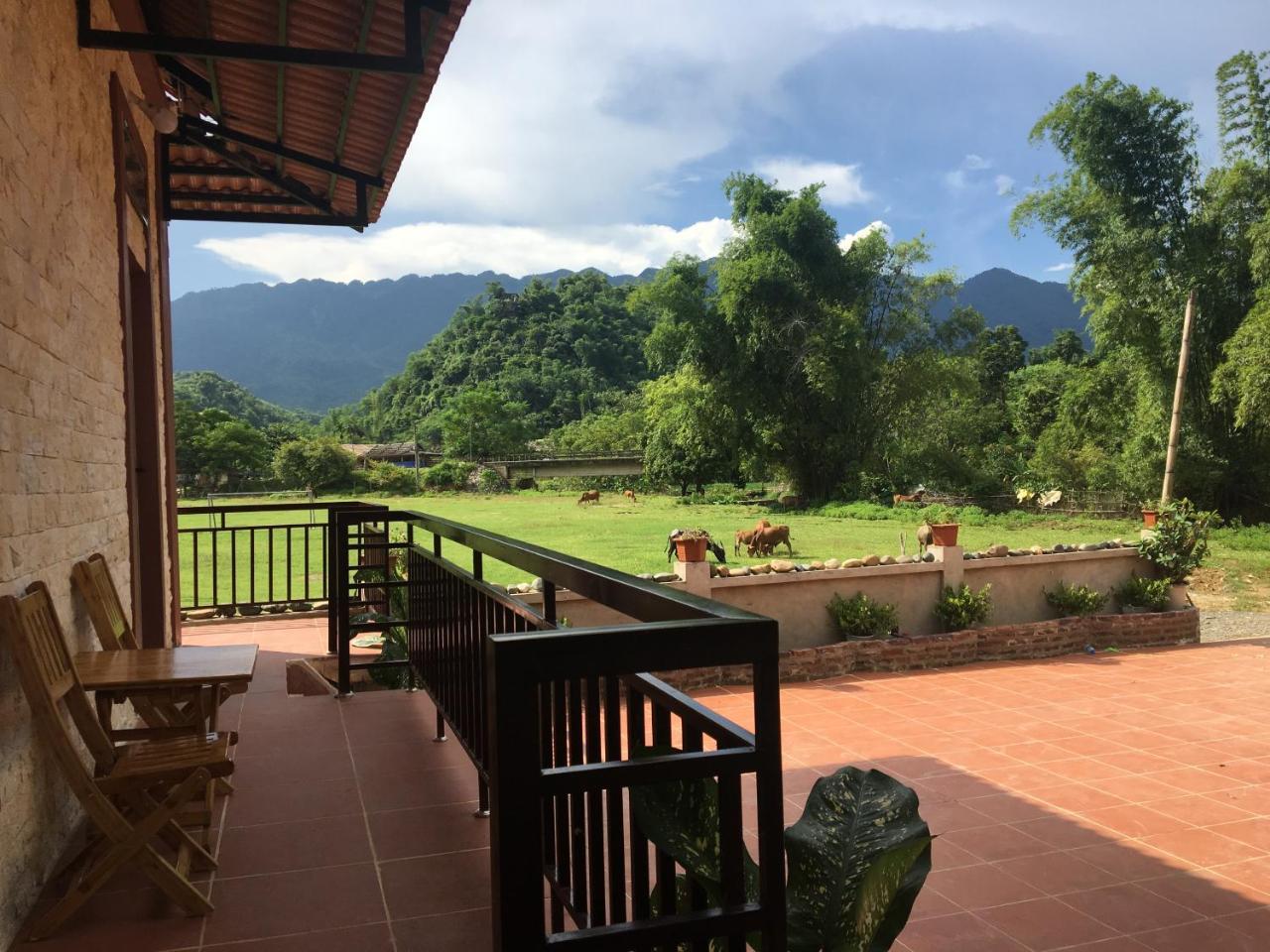 Mai Chau Xanh Bungalow Hotel Exterior photo